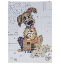Illustrated by Bug Art with Murphy Mutt this notebook makes a lovely gift.