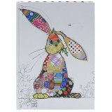 Illustrated by Bug Art with Binky Bunny this notebook makes a lovely gift.
