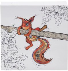 Illustrated by Bug Art with Sammy Squirrel this memo pad makes a lovely gift.