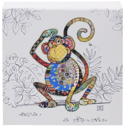 Monty Monkey Bug Art - Memo Pad