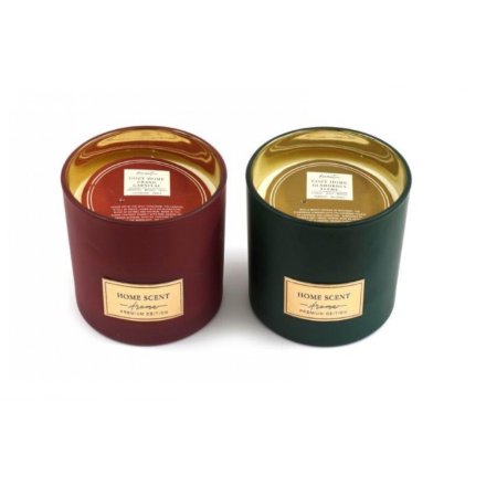 Home Scent 3 wick Candle, 2a