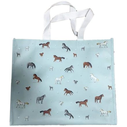 Willow Farm Horses Reusable Shopping Bag,  40cm