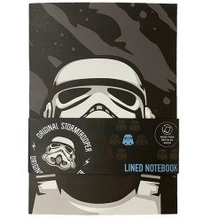 A Stormtrooper notebook made from recycled paper 