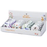 Nectar Meadows Compact Mirrors 4 Assorted 
