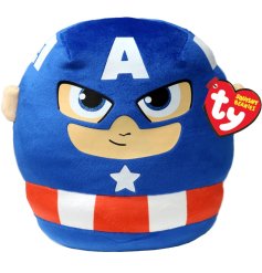 A squishy beanie from the TY range with a Captain America design. 