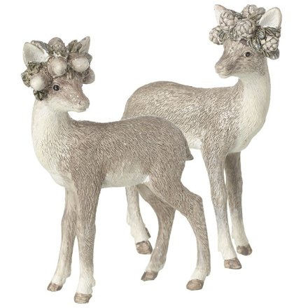 Standing Fawn Ornament, 11.5cm