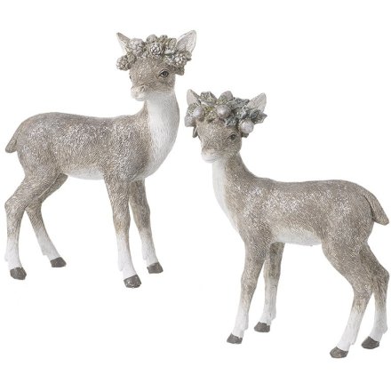 Standing Fawn Ornament, 2a