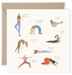 Illustrated Yoga Position 