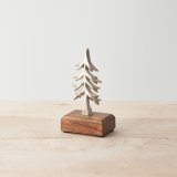 Dress the home in style this season with this tree ornament. Beautifully crafted with a rustic finish and chunky base.
