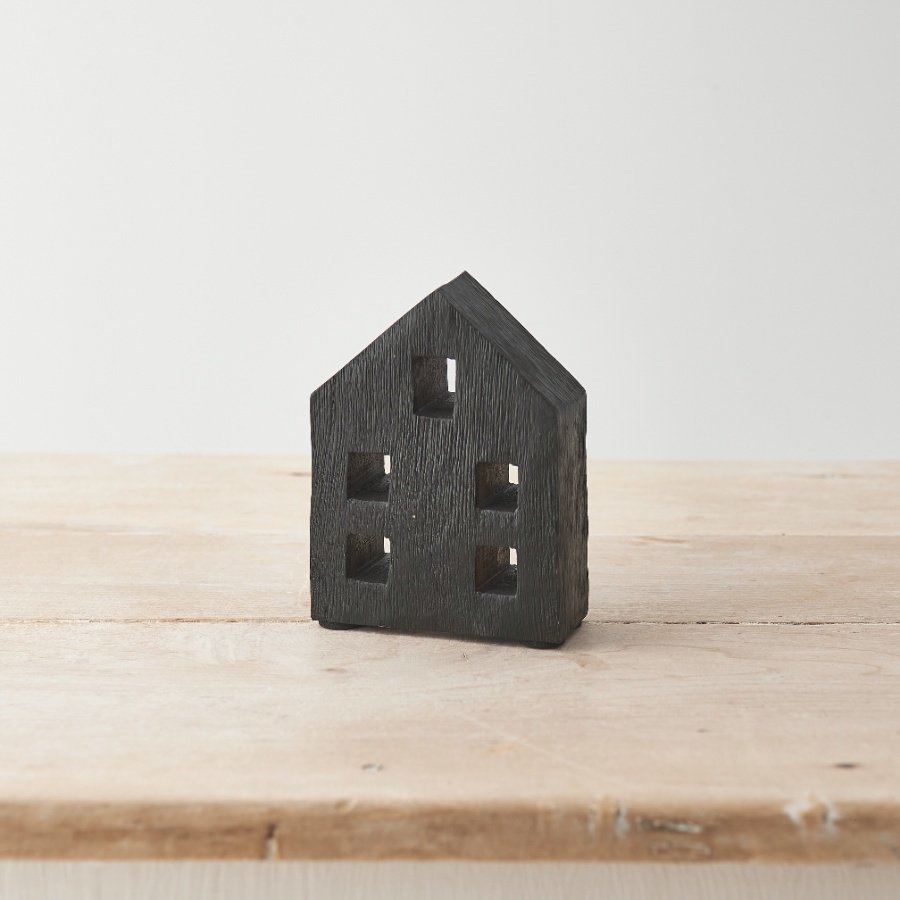 Add texture and character to the home with this rustic house made sustainably from Mango Wood. 