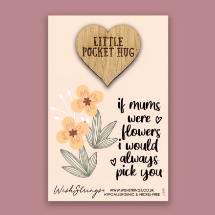 Pocket Hug - Mum Flowers