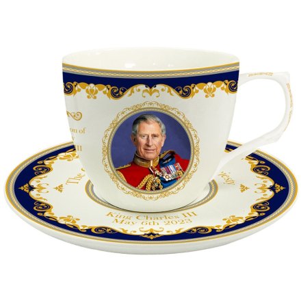 HM King Charles III Cup & Saucer