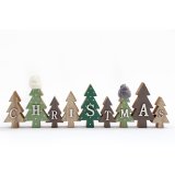 Tree stand with polkadot design and Christmas wording
