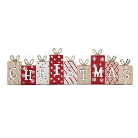 Christmas Standing Sign, 40cm