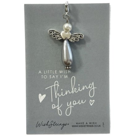 A thoughtful token for friends and loved ones. A little angel just for you to keep safe all your wishes 