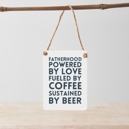 Powered By Love, Sustained by Beer Mini Dangler