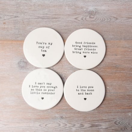 PL026006 Little Reminder Coaster 10cm Everyday Kitchen