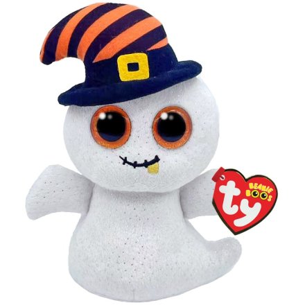 Nightcap Ghost TY Beanie Boo, 15cm