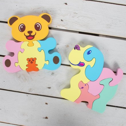 Lets Learn Dog and Teddy Puzzle, 2a