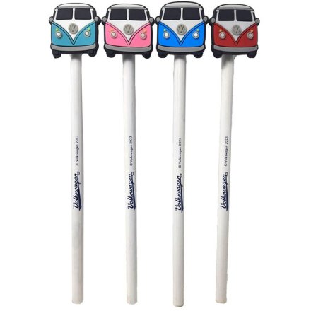 4A Volkswagen Camper Pencil With Topper, 20cm