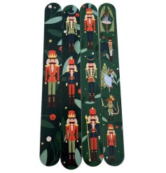 4 assorted nail files with nutcracker and fairy designs.