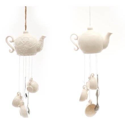 Wind Chime Tea Pot, 2a 38cm