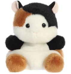 A cute little soft toy from the Palm Pals range, featuring a guinea pig with open arms