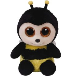 A soft toy in a bee figure, from the TY range.