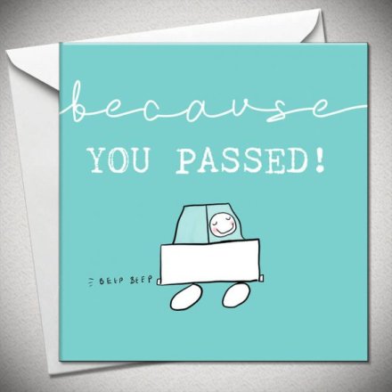 Driving Test Greeting Card, 15cm