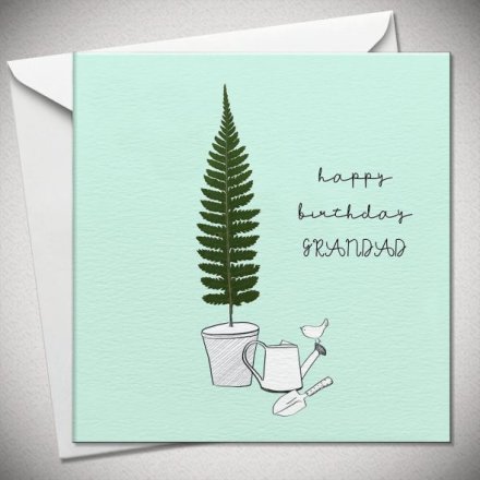 Happy Birthday Grandad Greeting Card, 15cm