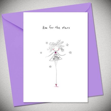 Aim For The Stars Greeting Card