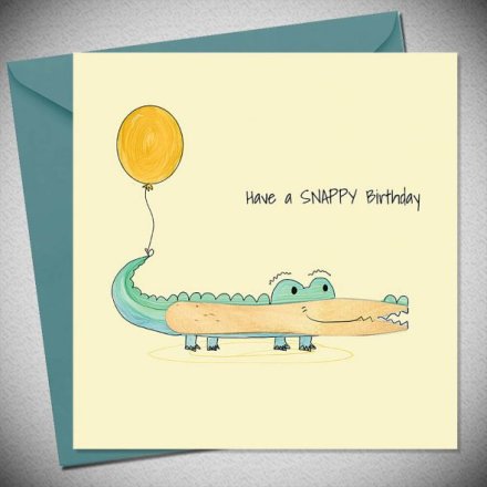Have A Snappy Birthday Greeting Card, 15cm