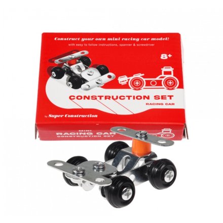 construction kit that builds any young and keen motor head their very own mini racing car!