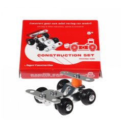 construction kit that builds any young and keen motor head their very own mini racing car!