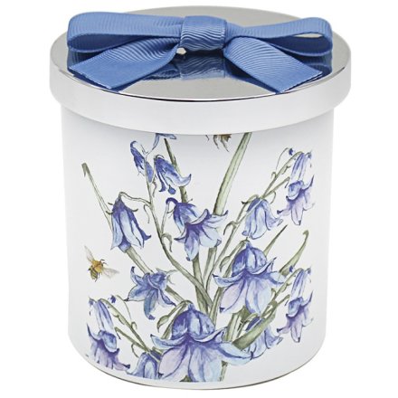 Bluebell Bee - Tanical Candle, 10cm