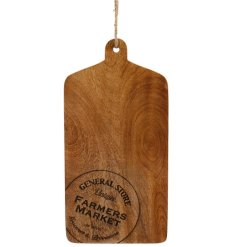 General Store Cheese Board with stamp decal