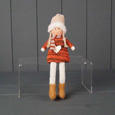 Autumn Fabric Doll 18cm