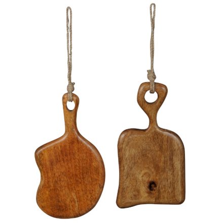 2A Mango Wood Chopping Board, 25cm