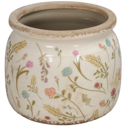 Floral Planter, 15cm