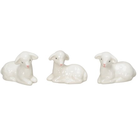 3A Easter Lamb Ornament, 5.5cm