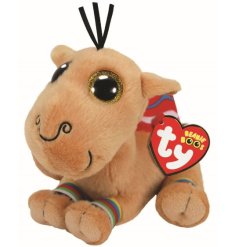 A desert camel soft toy from the TY range. Jamal the camel, a cute collectable and companion for a child.