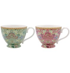 These cute Hyacinth Mugs are perfect for adding style to any kitchen.