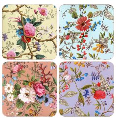 A set of 4 beautifully illustrated placemats from the William Kilburn range.