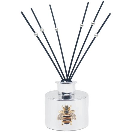 Silver Diffuser Gold Bee 200ml