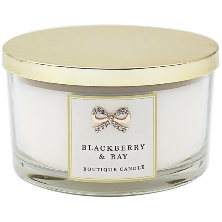 Boutique Blackberry & Bay Candle, Double Wick