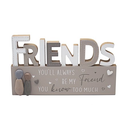 You'll Always Be My Friend Plaque, 24cm