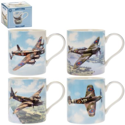 4A Classic Planes Mug