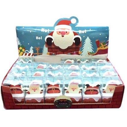 Christmas Characters Eraser In A Mini Box