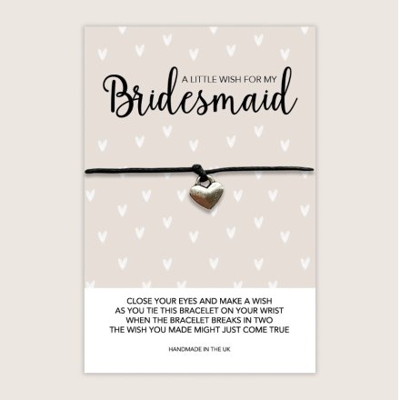Bridesmaid - Wish Bracelet