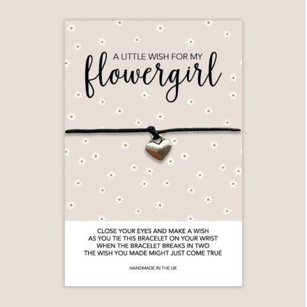 Flower Girl - Wish Bracelet, 8cm